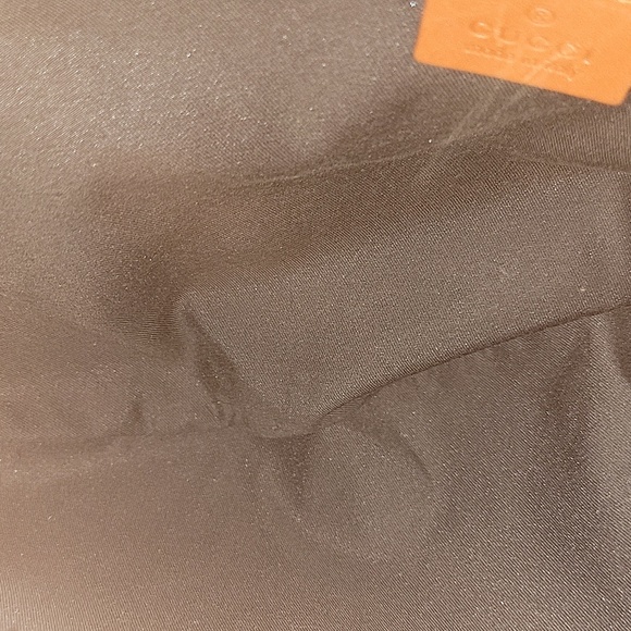 GUCCI ❤️🌟 HORSEBIT EMBOSSED RICH COGNAC  LEATHER ⭐️ - Picture 10 of 12